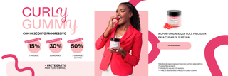 Curly Gummy: beleza que começa de dentro para fora