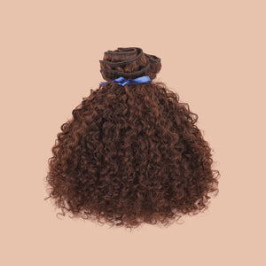 Cabelo Coily 30cm com Tecimento (100g) Chocolate