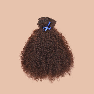 Cabelo Coily 40cm com Tecimento (100g) Chocolate