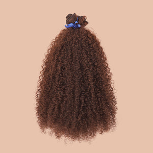 Cabelo Coily 60cm com Tecimento (100g) Chocolate