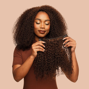 Cabelo Coily 50cm com Tic-Tac (100g) Chocolate