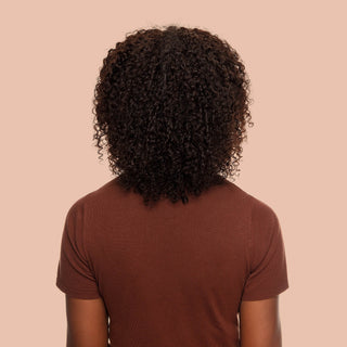 Peruca U-Part Curly 30cm (140g) Queen Friday