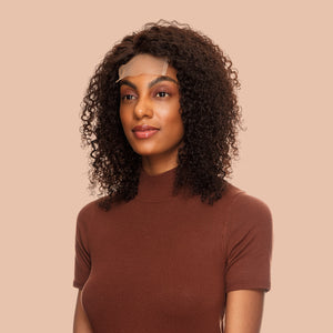 Lace Top Wig Curly 40cm (160g) - De Benguela
