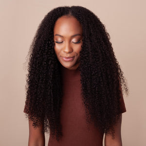 Peruca U-Part Curly 80cm (250g)
