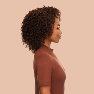 Peruca Curly 20cm (170g) Chocolate