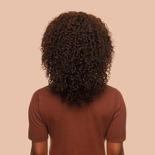 Peruca Curly 30cm (190g) Chocolate
