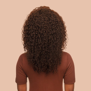 Peruca Curly 40cm (210g) Chocolate