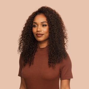 Peruca Curly 50cm (230g) Chocolate