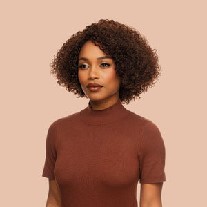 Peruca Chanel Curly 30cm (200g) Chocolate