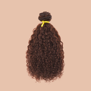 Cabelo Curly 40cm com Tecimento (100g) Chocolate