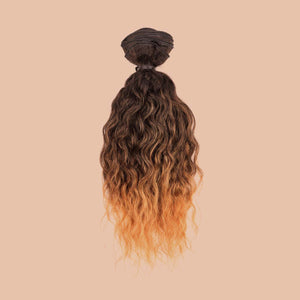 Cabelo Wavy 40cm com Tecimento (100g) Ombré