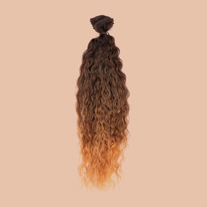 Cabelo Wavy 60cm com Tecimento (100g) Ombré