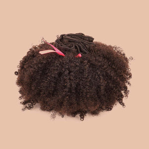 Cabelo Kinky 30cm com Tecimento (100g)