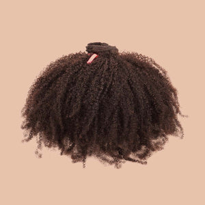 Cabelo Kinky 60cm com Tecimento (100g)