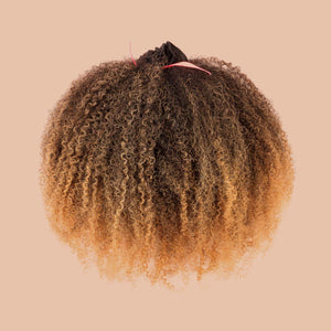 Cabelo Kinky 60cm com Tecimento (100g) Ombré