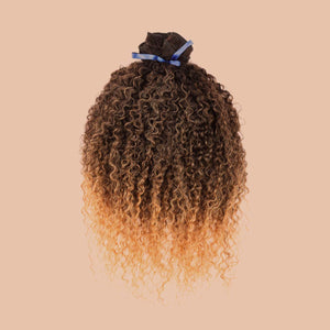 Cabelo Coily 50cm com Tecimento (100g) Ombré