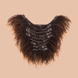 Cabelo Kinky 30cm com Tic-Tac (100g) Ombré
