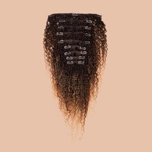 Cabelo Curly 60cm com Tic-Tac (100g) Ombré