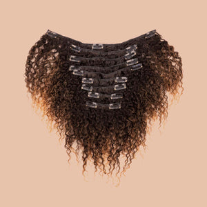 Cabelo Coily 30cm com Tic-Tac (100g) Ombré