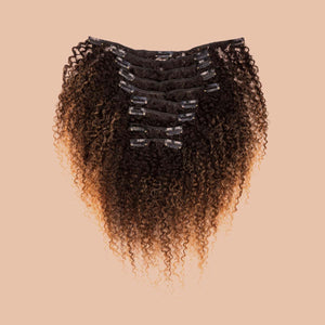 Cabelo Coily 50cm com Tic-Tac (100g) Ombré