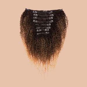 Cabelo Coily 60cm com Tic-Tac (100g) Ombré