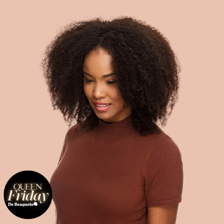 Peruca U-Part Kinky 50cm (180g) Queen Friday