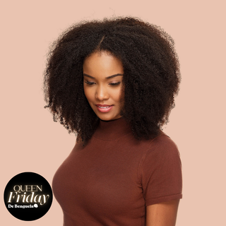 Peruca U-Part Kinky 60cm (200g) Queen Friday