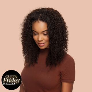 Peruca U-Part Curly 50cm (180g) Queen Friday