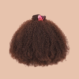 Cabelo Kinky 50cm com Tecimento (100g) Chocolate