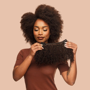 Cabelo Kinky 30cm com Tic-Tac (100g) Chocolate