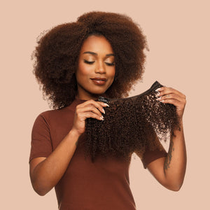 Cabelo Kinky 40cm com Tic-Tac (100g) Chocolate