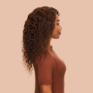 Peruca Wavy 40cm (260g) Chocolate