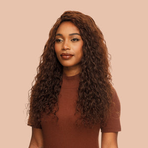 Peruca Wavy 50cm (280g) Chocolate
