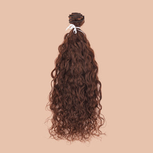 Cabelo Wavy 50cm com Tecimento (100g) Chocolate