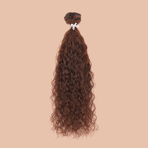 Cabelo Wavy 60cm com Tecimento (100g) Chocolate