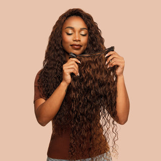 Cabelo Wavy 60cm com Tic-Tac (100g) Chocolate